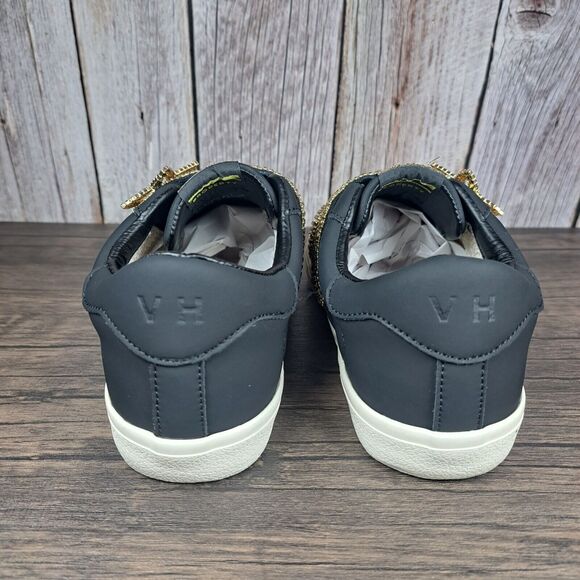 Vintage Havana The Iconic Limited Edition Sparkle Star Pure Black Women's Sz 8 - Picture 4 of 10